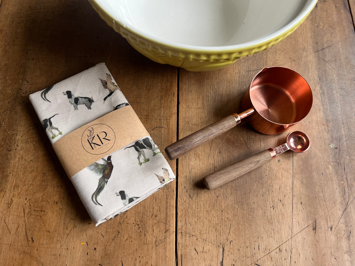 Linen/ Cotton blend Tea Towel