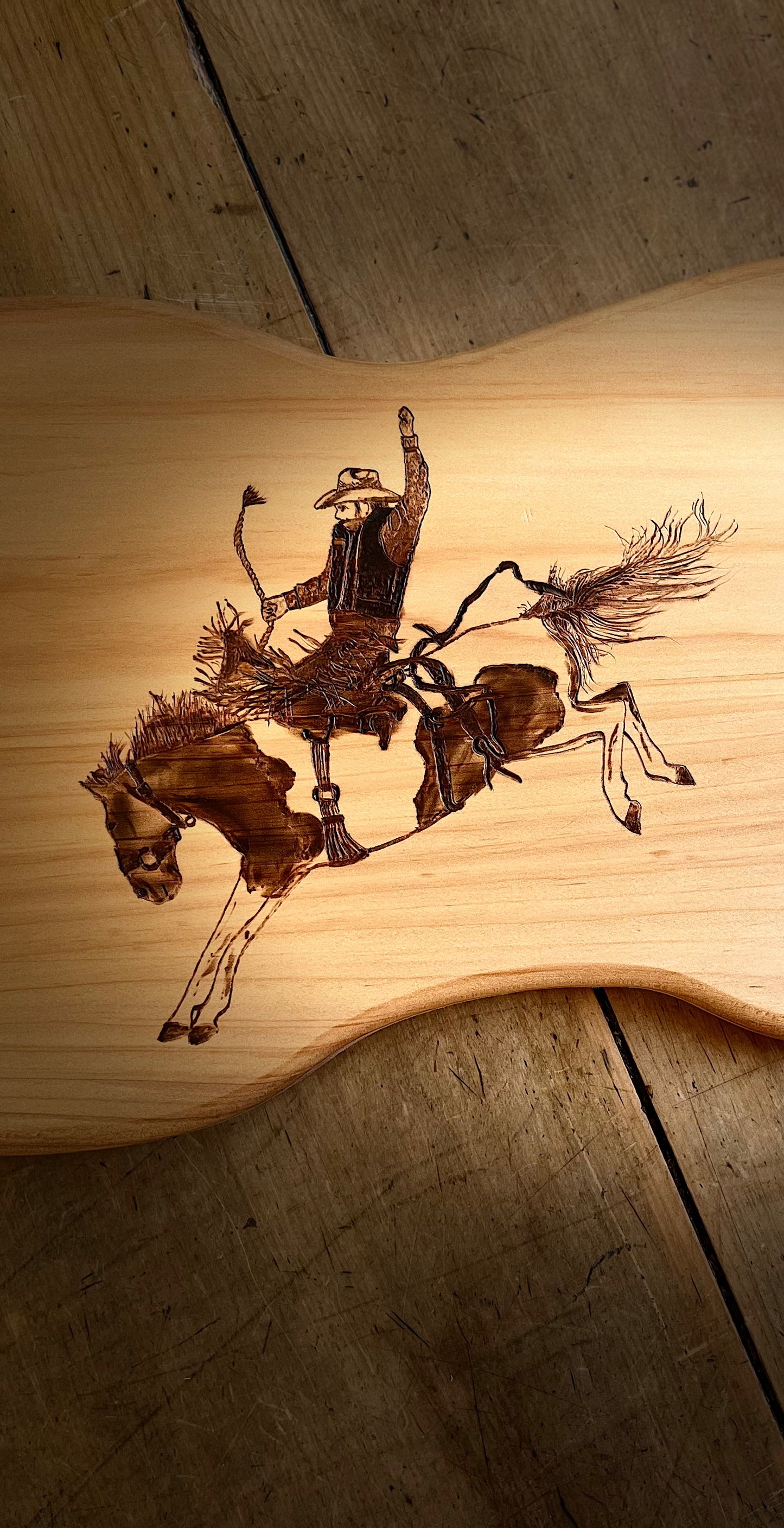 Horse Shoe Cheese Board