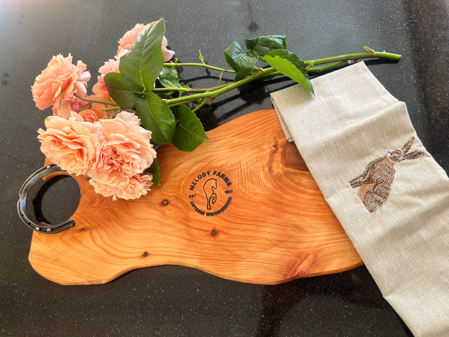 Horse Shoe Cheese Board